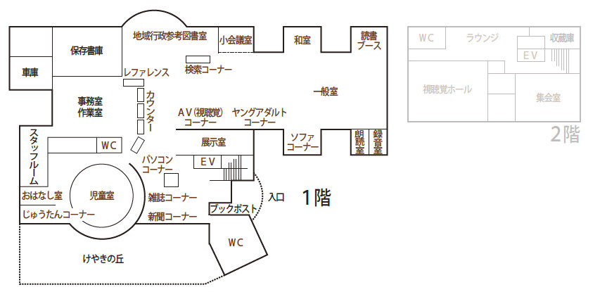 1階フロア図