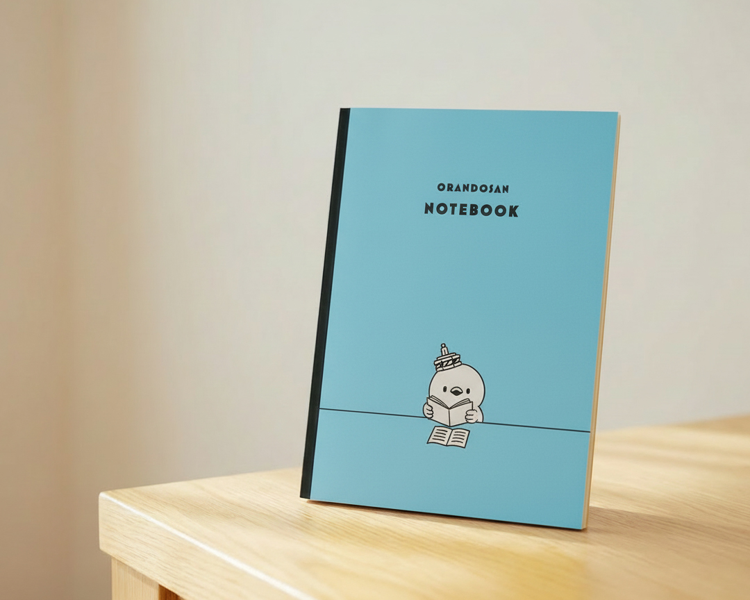 ノート(青)