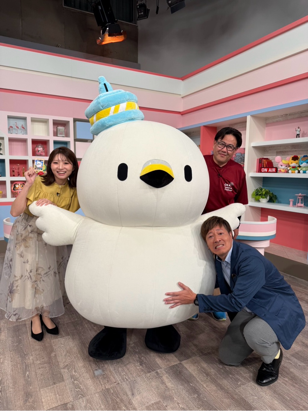 がるがる出演者と記念撮影