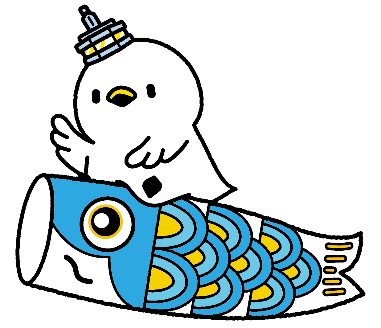 オーランドさんと鯉のぼり