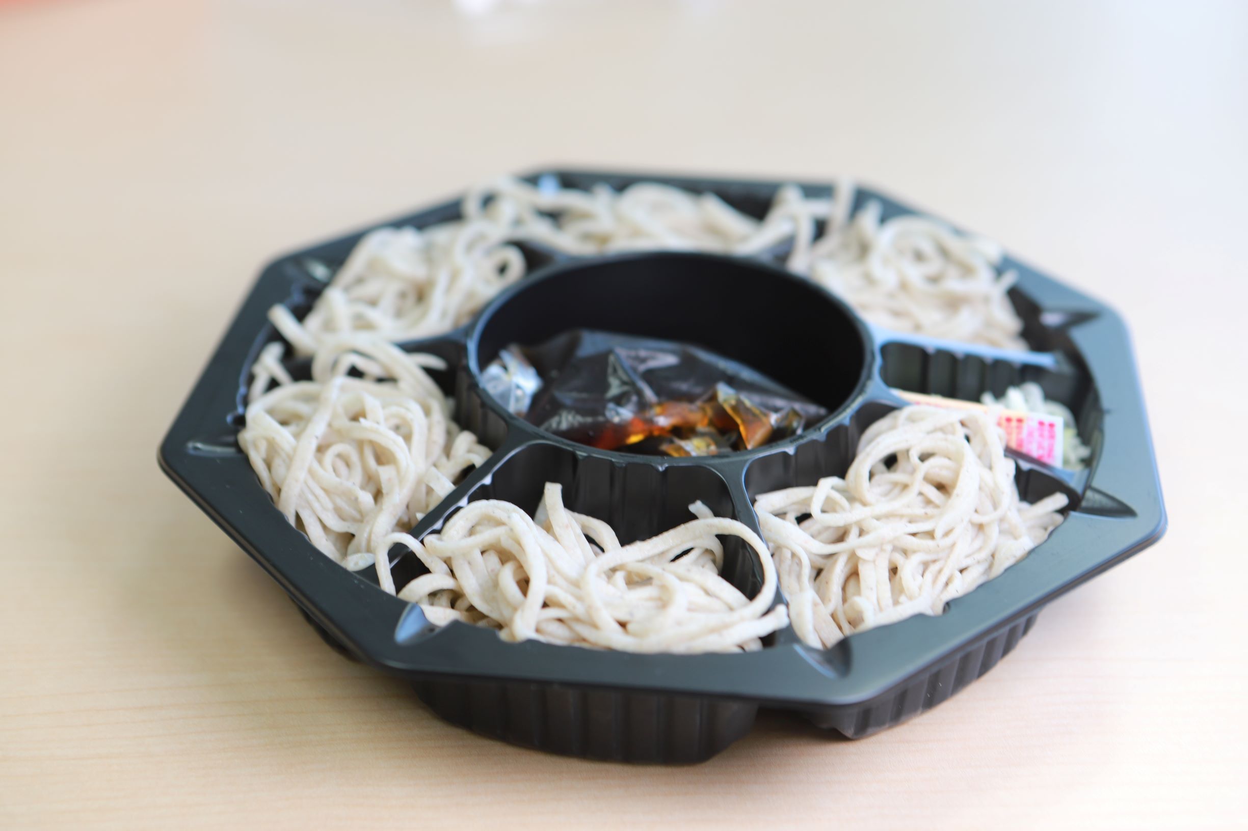 ゆでそば弁当
