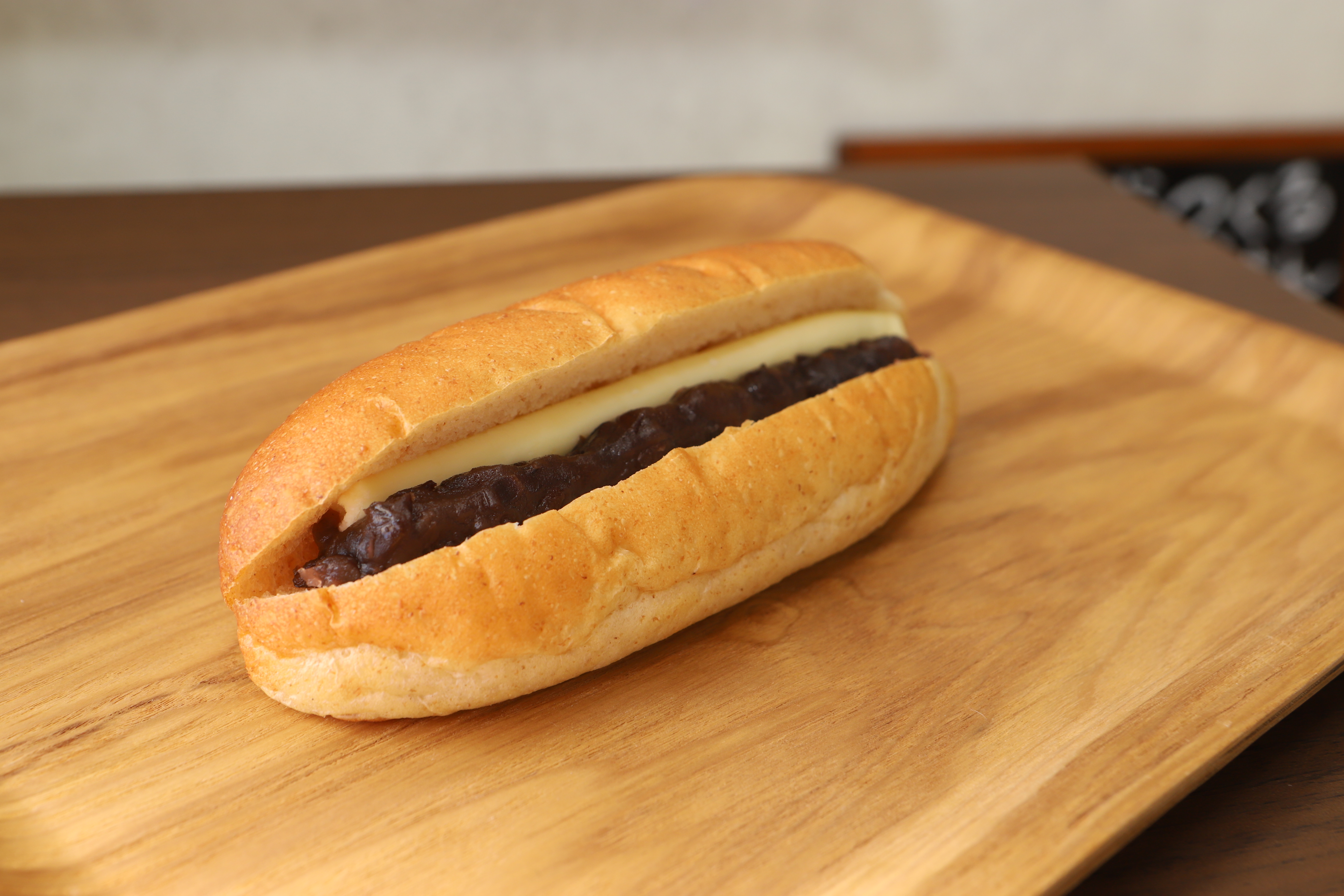 あんバターコッペパン画像