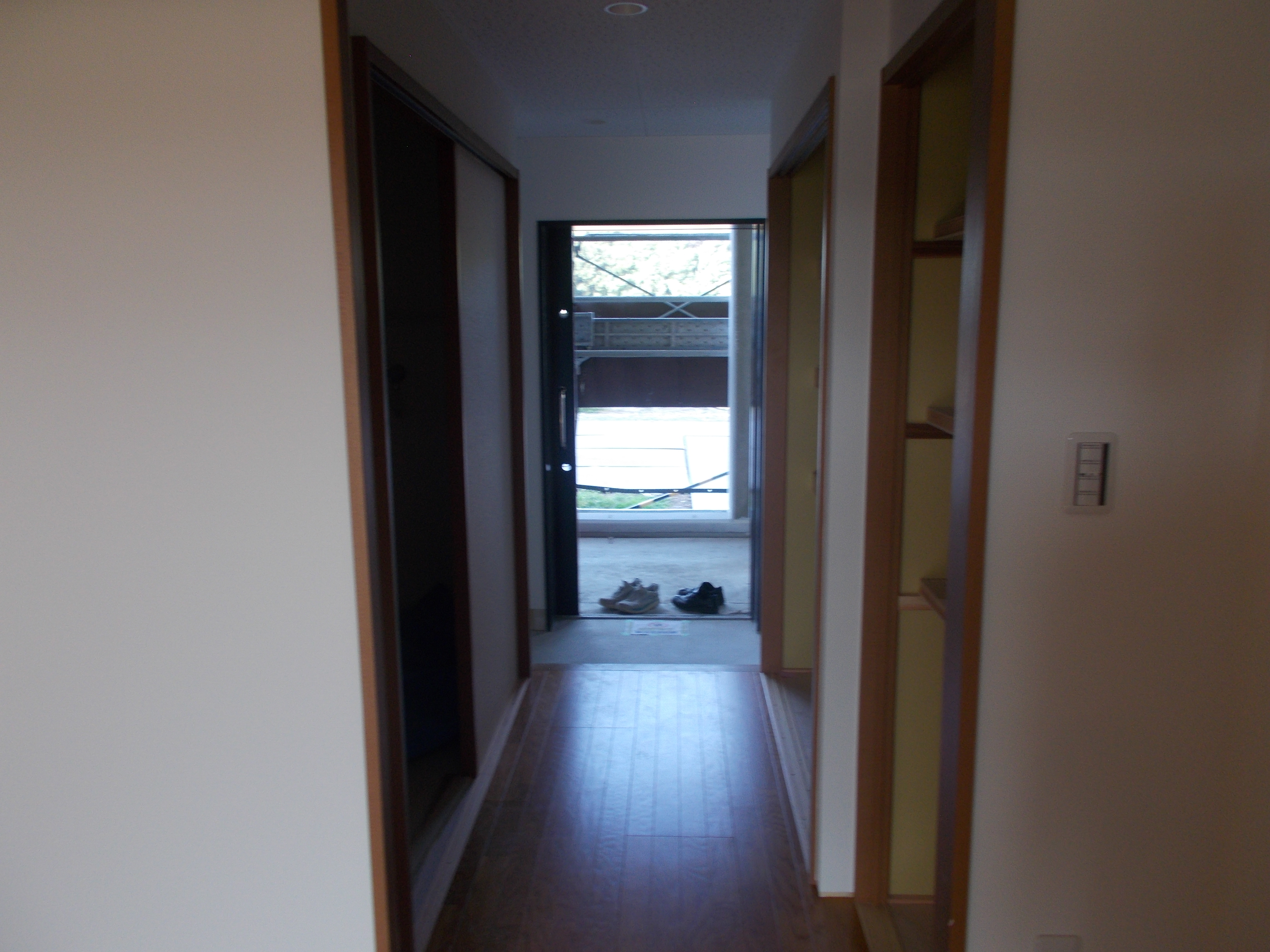 部屋の施工状況1DK(10月時点)6