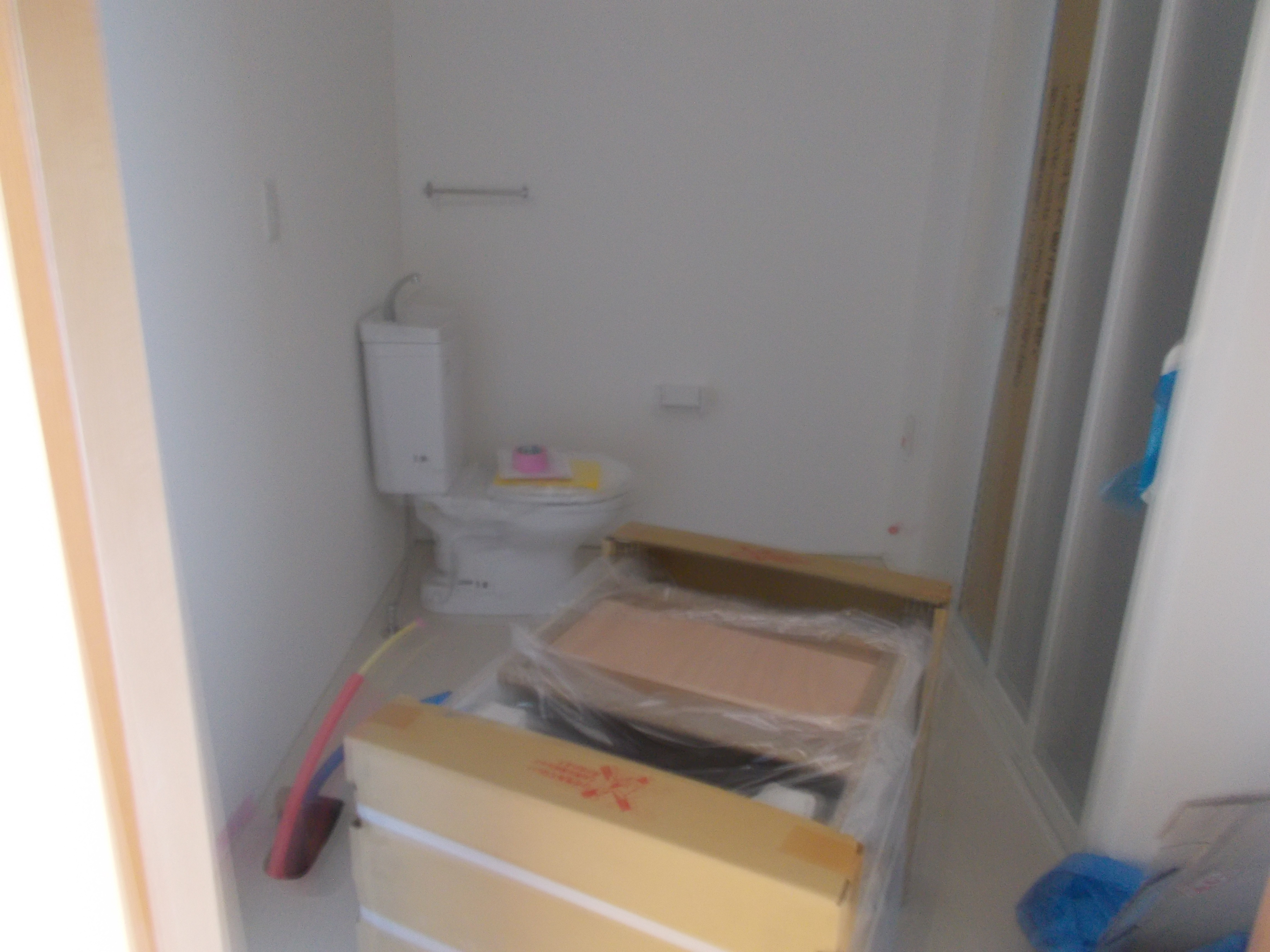 部屋の施工状況1DK(10月時点)8