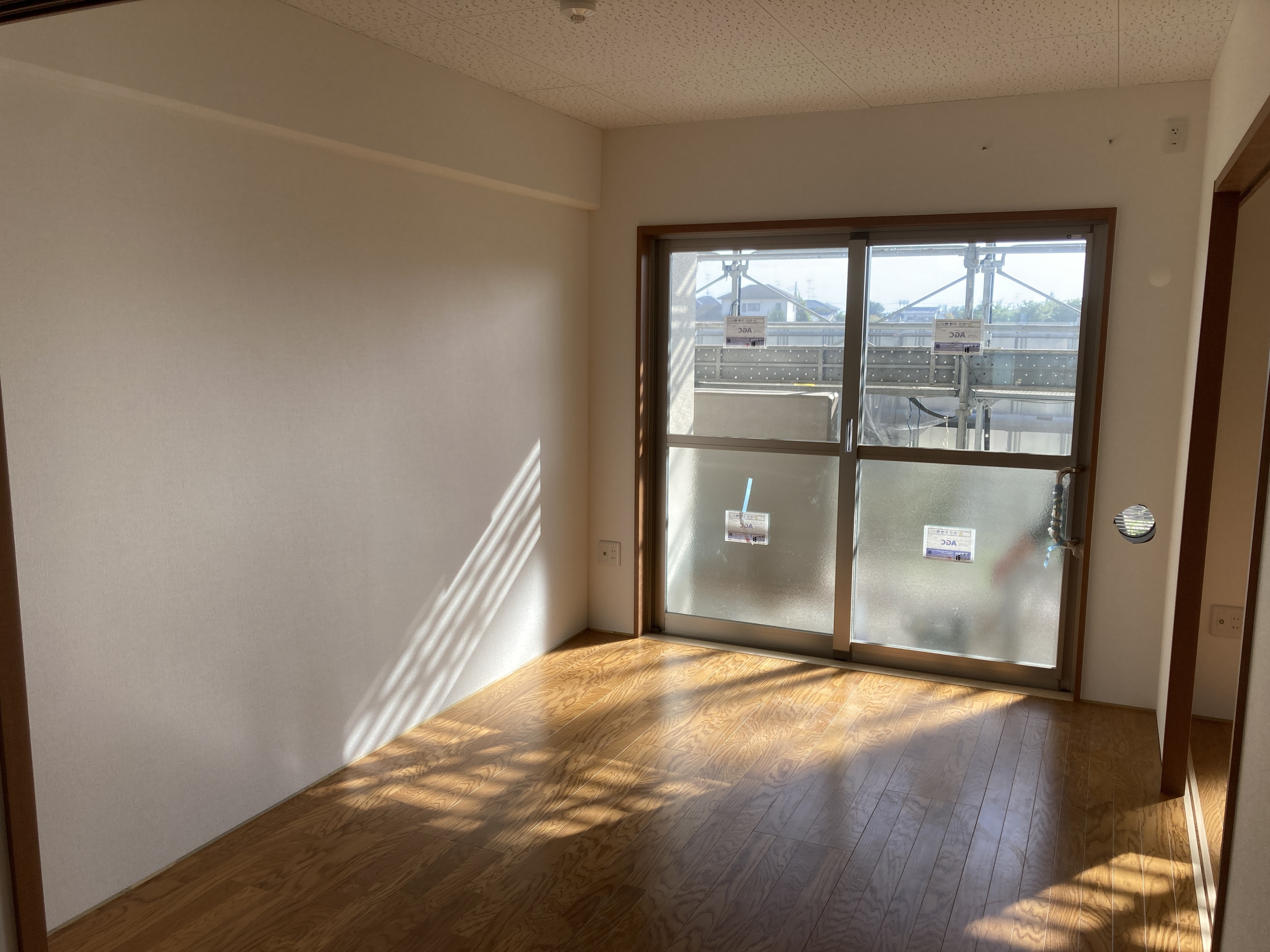 部屋の施工状況2DK(10月時点)3