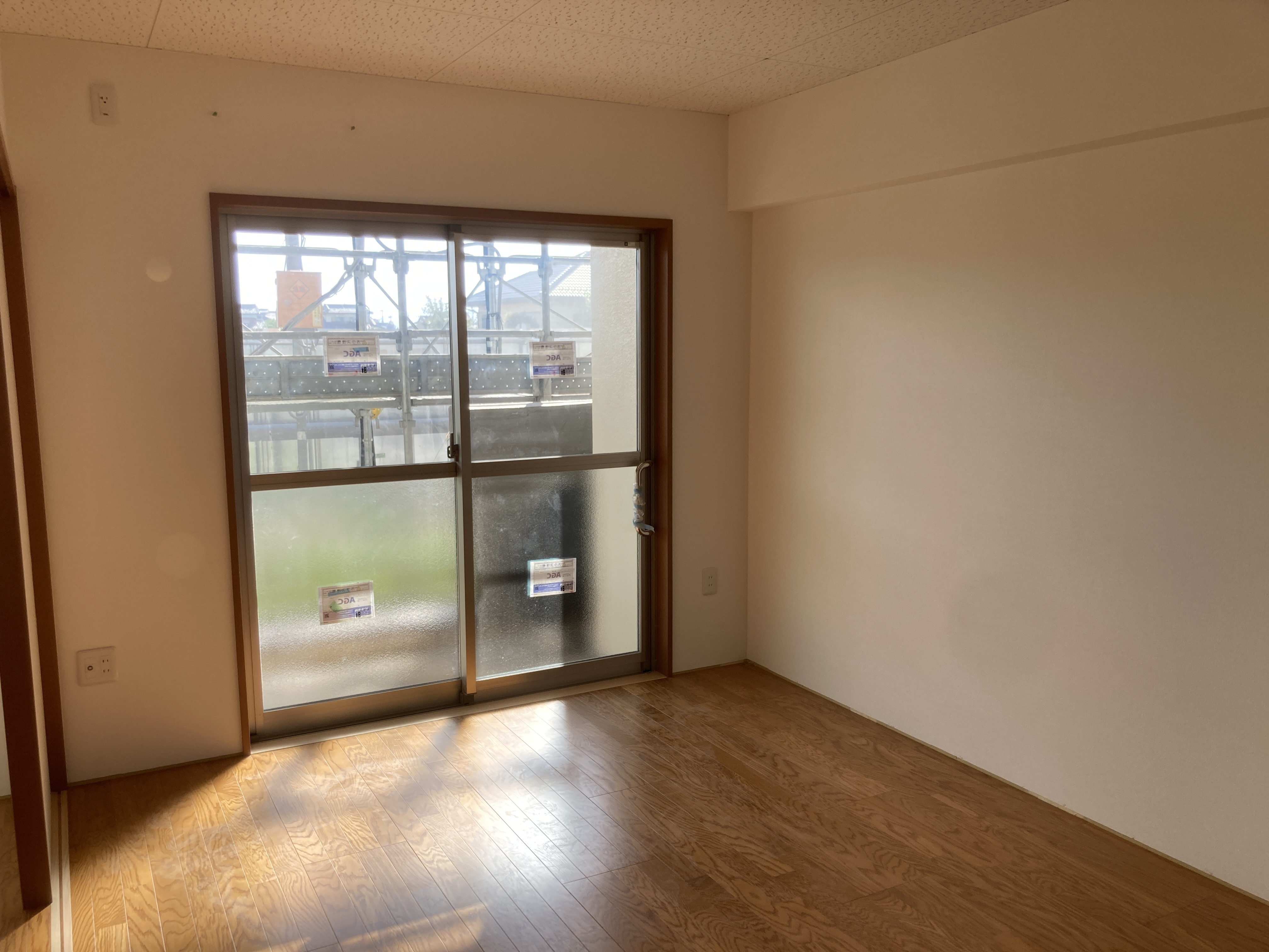 部屋の施工状況2DK(10月時点)5