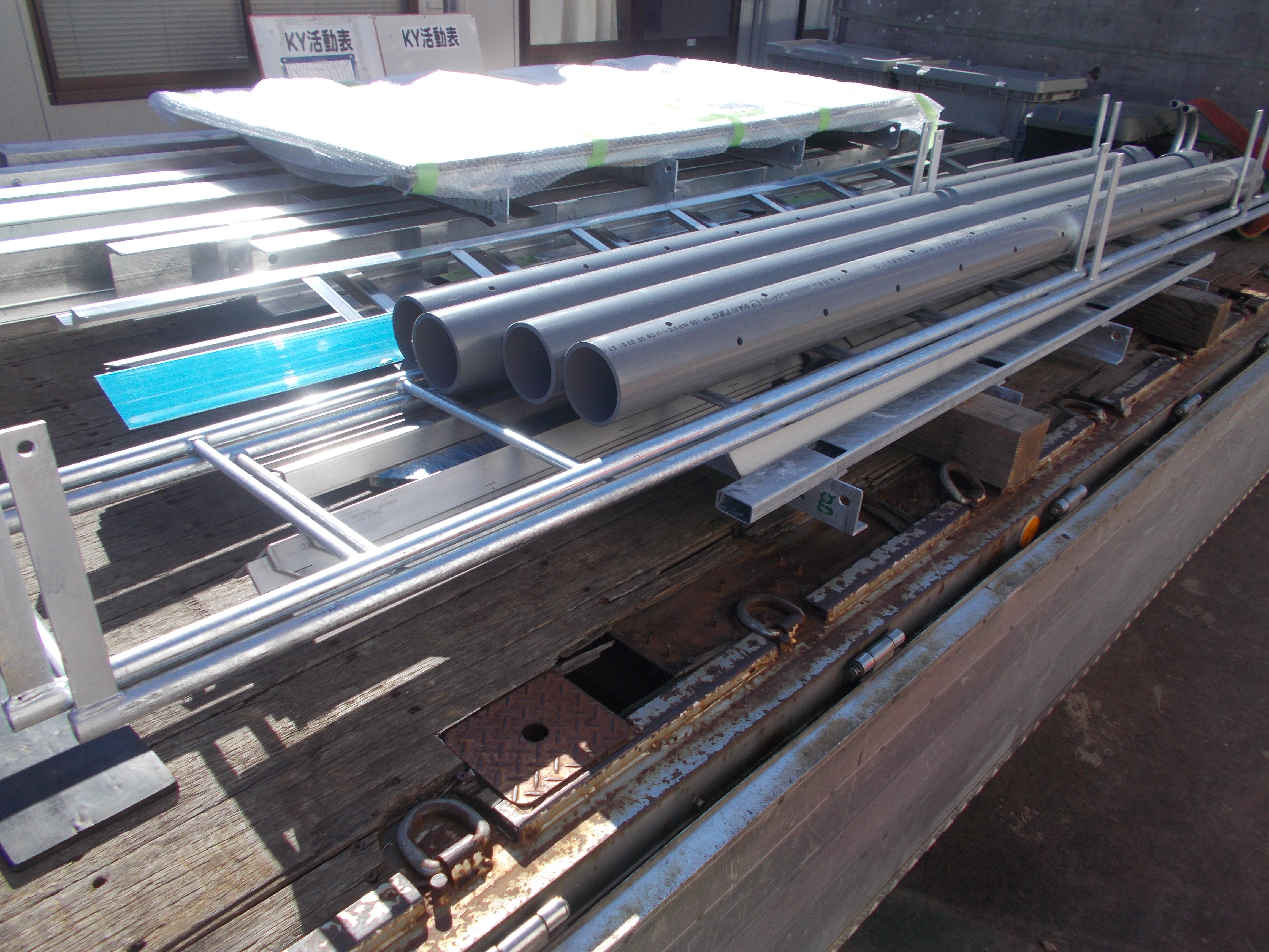 受水槽設置工事2