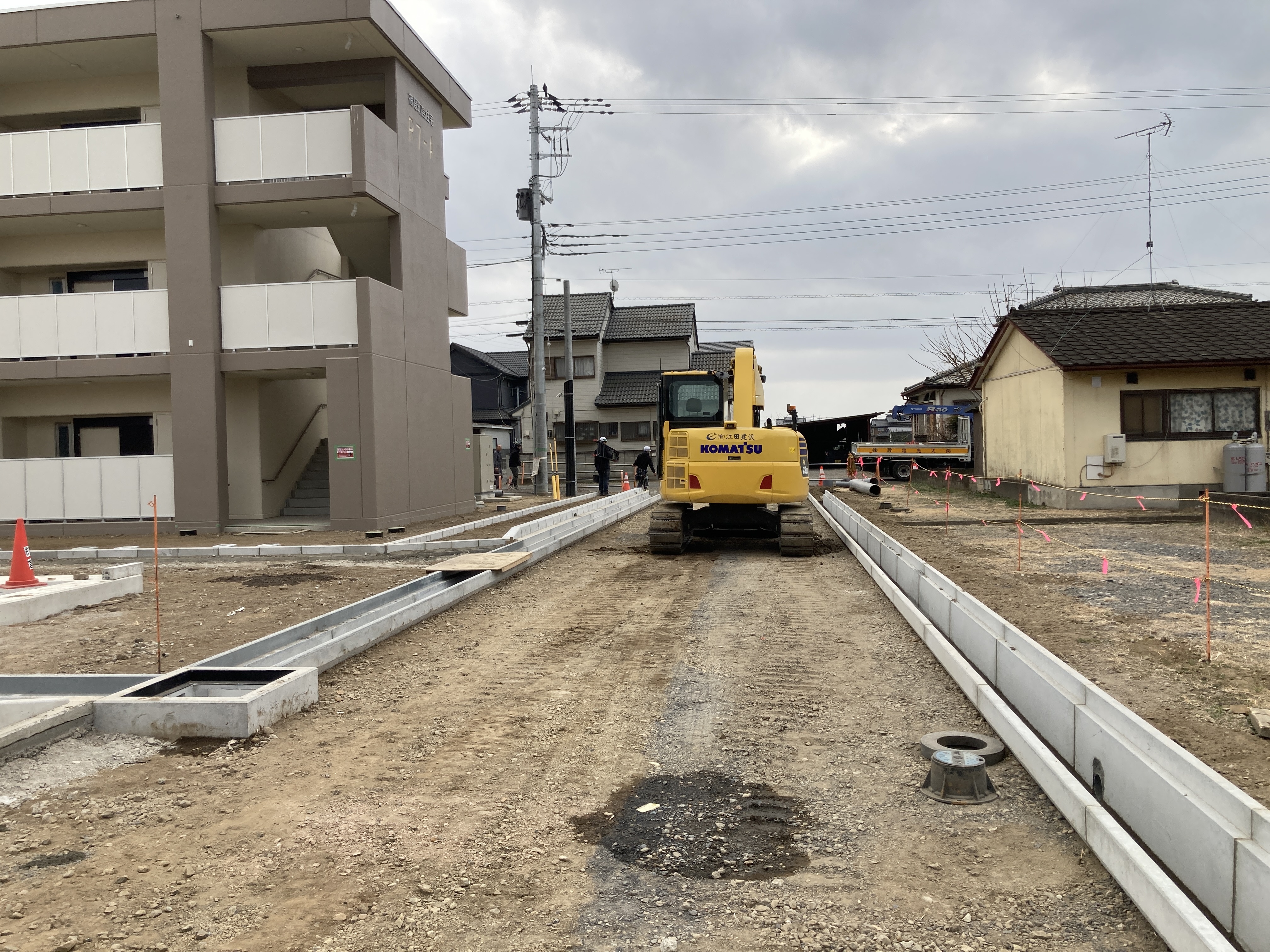 路床路盤整備工1