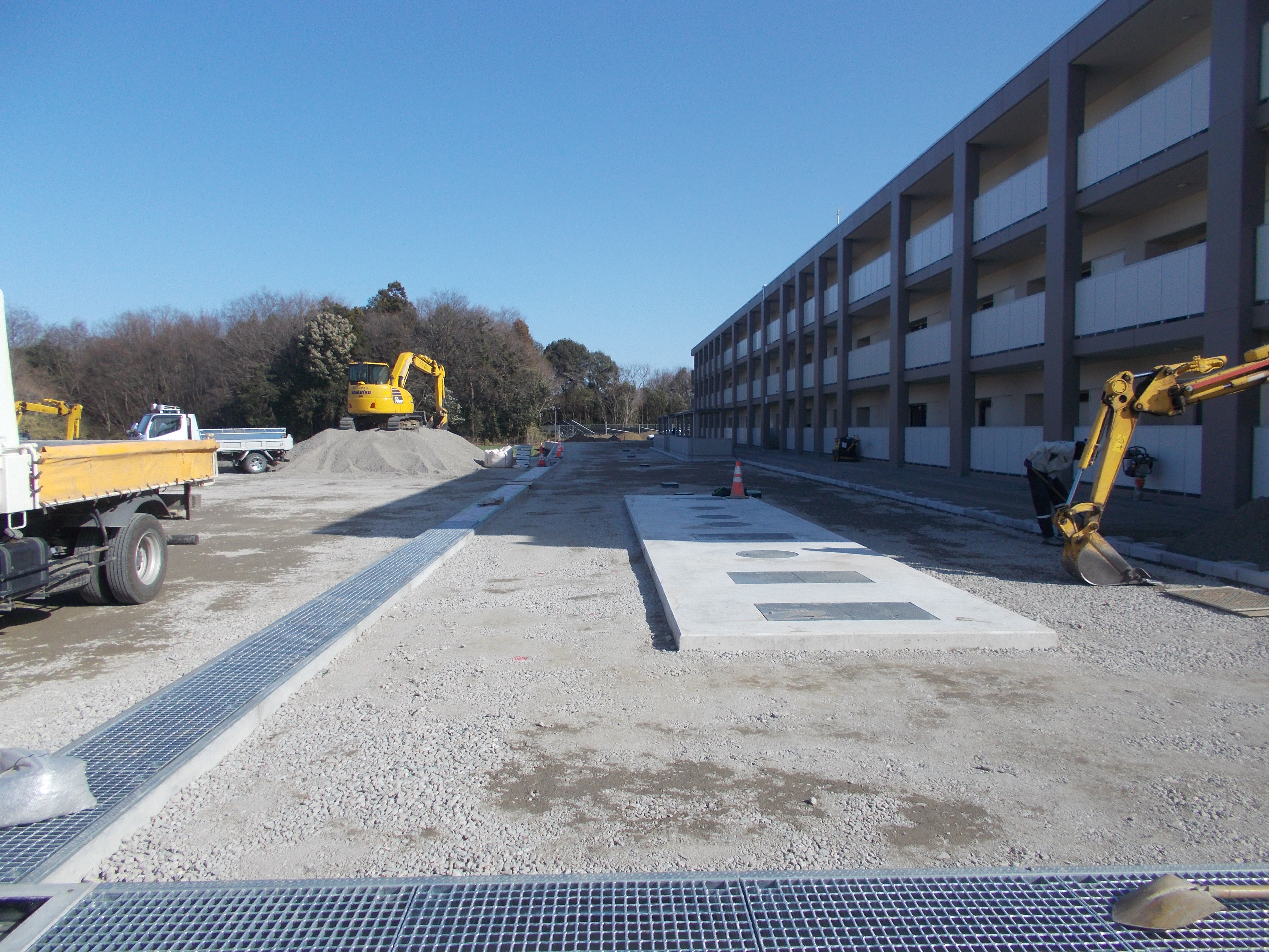 下層路盤整備工事1