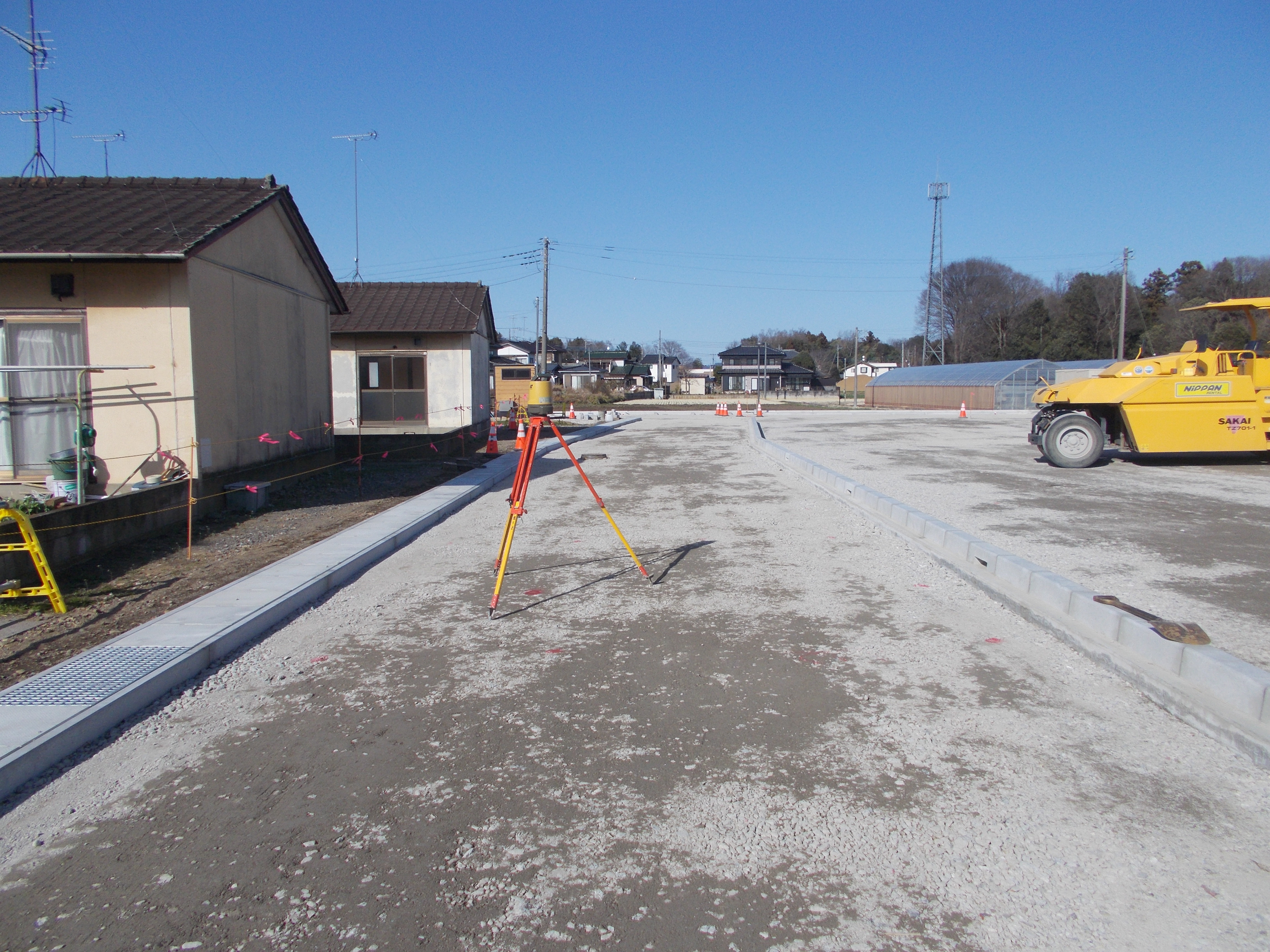 下層路盤整備工事2