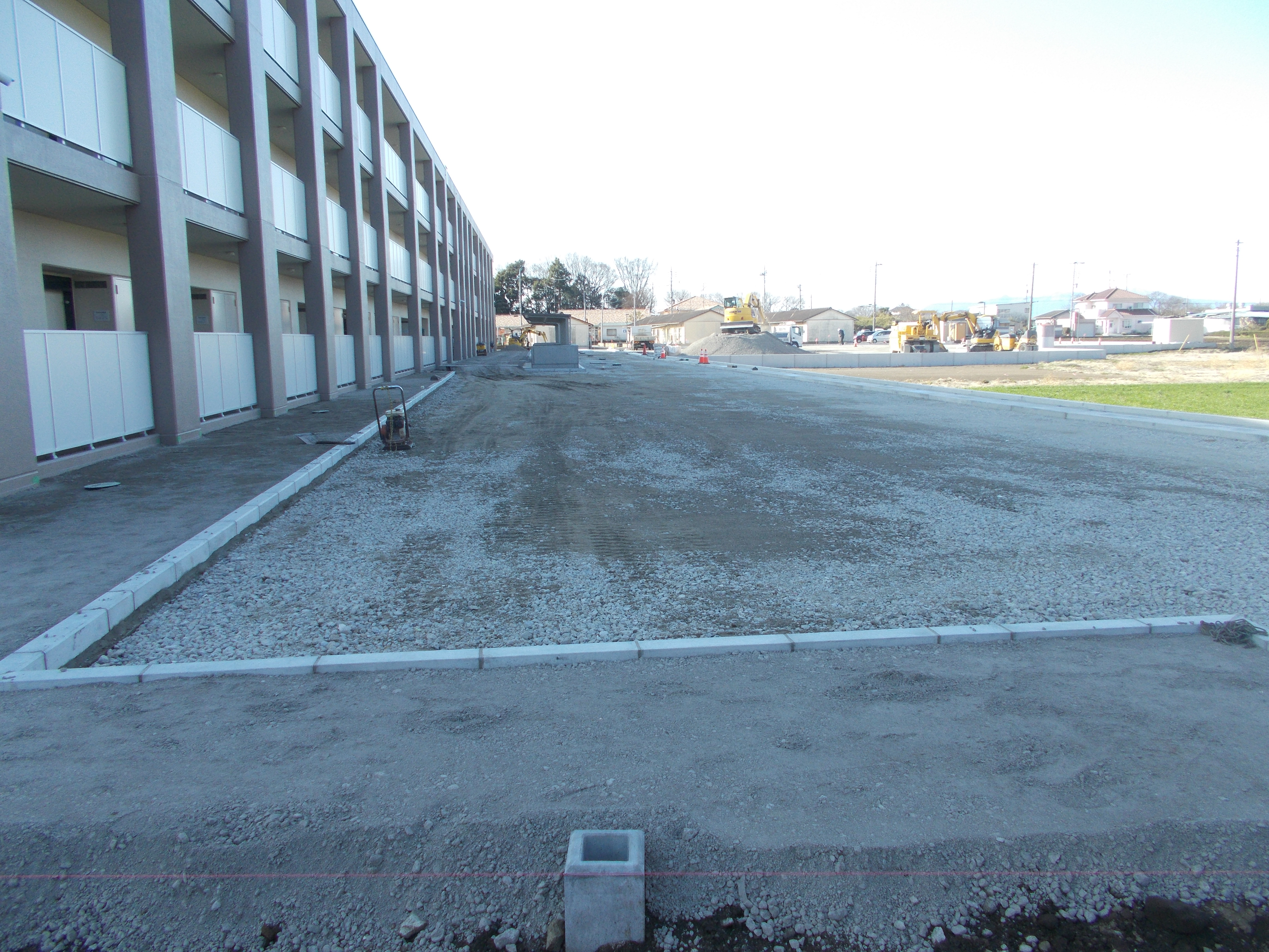 下層路盤整備工事4