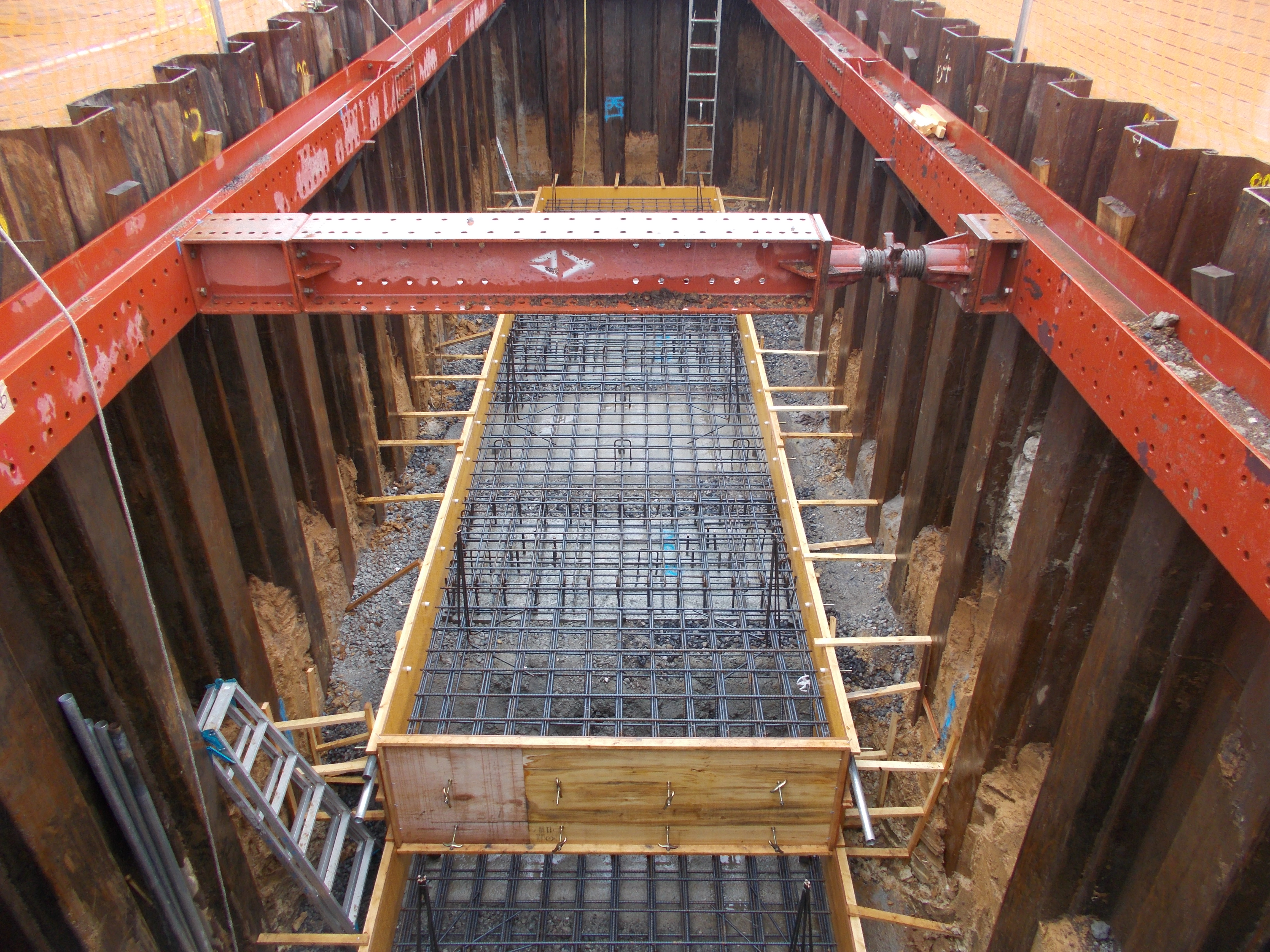 浄化槽・ポンプ小屋基礎配筋検査3