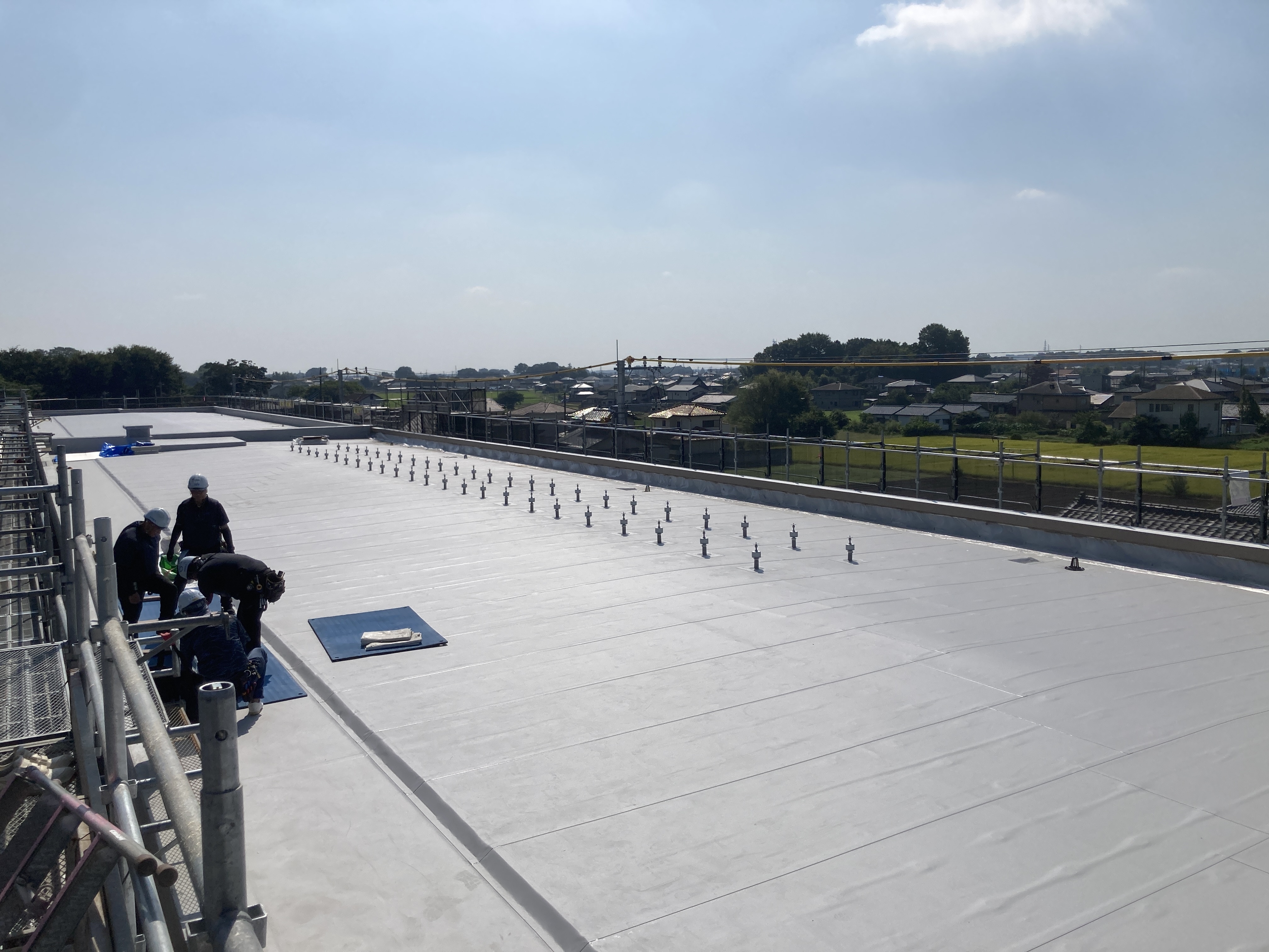 太陽光発電パネル等搬入、設置3